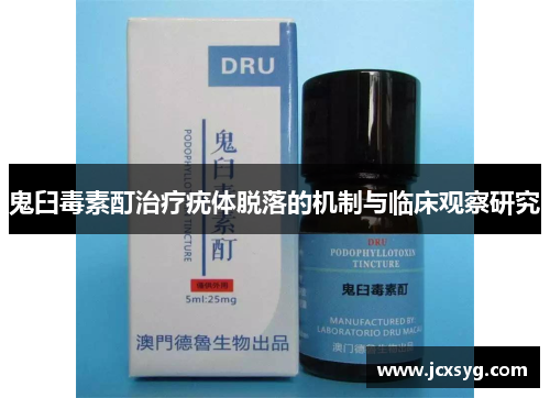 鬼臼毒素酊治疗疣体脱落的机制与临床观察研究